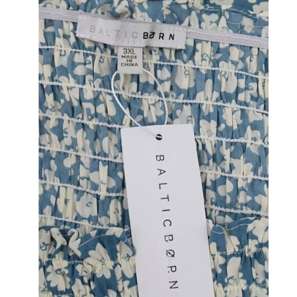 BALTIC BORN KENDALL FLORAL PRINT BLUE JUMPSUIT - Picture 6 of 8